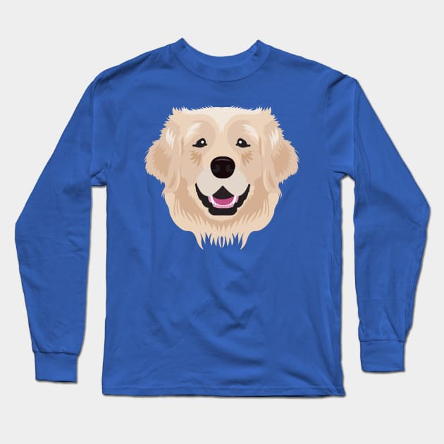 Golden Retriever Long Sleeve T-Shirt by threeblackdots